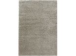 240X340 Cm Tappeto A Pezzi Sydney Shaggy 3000 Natur