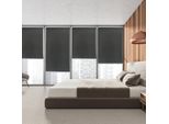 Jopassy Tenda Verticale 100 X 140 Cm Tenda Da Sole Per Balcone, Tenda Verticale Resistente Ai Raggi Uv, Protezione Dal Vento E Schermo Per La Privacy, In Metallo E Poliestere, Antracite