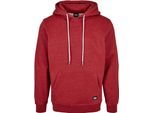 Urban Classics Uomo Basic Melange Hoody Bloodstonemelange - S