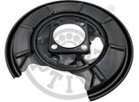 Optimal Lamiera Paraspruzzi Disco Freno Adatta Per MERCEDES-BENZ Classe A (W169) Posteriore Destra BSP-4002R Lamiera Di Ancoraggio