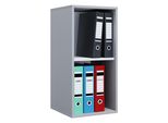 Scaffale E Libreria Dell'ufficio Lona Grigio A. 74 X L. 35 X P. 37 Cm