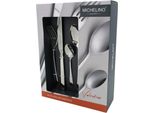 Michelino Set Di Posate 24 Pezzi Serie Valentina Per 6 Persone In Acciaio Inox Inserto Multiuso Per Casa Coltello Forchetta Cucchiaio Cucina