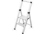 Hailo Alu-Trittleiter DK40 Basicline Design 2S Selekta By Hailo, 2-Stufig