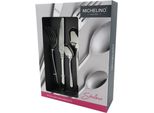 Set Di Posate Michelino 24 Pezzi Per 6 Persone In Acciaio Inox Multiuso Per La Casa Coltello Forchetta Cucchiaio Cucina