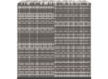 Vidaxl Cuscino Da Giardino In Rattan Pe 100X97,5X104 Cm Grigio