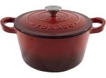 Tomado Casseruola Rossa - Ghisa - Smaltata - ø 24 Cm / 4,5 Litri