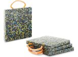 Piastre Per Gru Per Rifiuti Solidi Urbani - 30 X 30 X 3 Cm - Portata Fino A 7.000 Kg - 4 Pezzi - Angoli Arrotondati