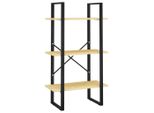 Vidaxl Scaffale In Piedi 60X30X105 Cm In Legno Di Pino Massiccio