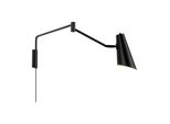 Luci Da Parete Lampada Da Parete Illuminazione Da Parete A Led Lampada Da Lettura Lampada Da Parete Da Comodino Soggiorno Metallo Camera Da Letto Noa Nero