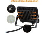 Jopassy Proiettore Led Proiettore Da Cantiere 20W Lampada Da Esterno IP65 Faretto Bianco Freddo