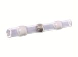Quadrios 22C461 Connettore Di Testa Con Tubo Termorestringente 0,25 Mm² 0,34 Mm² Completamente Isolato Bianco 1 Set (22C461)