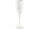 Koziol Sektglas Cheers No. 1 It S A Girl, Kunststoff, Cotone White, 100 Ml, 4031525
