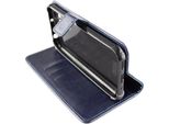 Custodia Bookstyle Per Doro 8100 / 8110 (Plus) Blu Custodia Bookstyle Blu