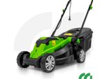 Maltec Tosaerba Elettrico Masterblade 2100W Turbo 30L Larghezza Di Taglio 32Cm Regolazione Dell'altezza Di Taglio A 3 Livelli