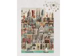 Martin Schwartz Puzzle Barcelona, StäDtepuzzle Spanien, 50 X 70 Cm, 1000 Teile, MS0607