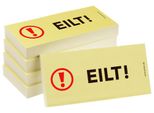 Pricaro Note Adesive "Eilt"", 100 Fogli, 5 Pezzi"