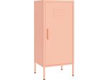 Vidaxl Armadio Rosa 42,5X35X101,5 Cm Acciaio
