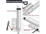 Motore Lineare Jopassy Attuatore Regolabile Motore Elettrico Attuatore Lineare Attuatore Lineare Motore Di Sollevamento Motore Attuatore Lineare 1500N 12V 250Mm