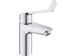 Grohe Eurosmart Mitigeur Monocommandé Pour Lavabo, S-Size, Saillie 111Mm, Sans Vidage, Levier Long, Anti-BrûLure Thermique, 23984003, 23984003