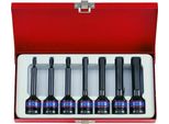 Set Di 8 Bussole King Tony Hex 1/2" Impact. 4-14M Lungo"