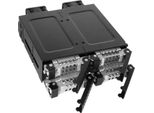 Icy Dock Tougharmor MB699VP-B V3 - Alloggiamento Per Unità Di Archiviazione - 2,5" (6,4 Cm) - Pcie 4.0 - U.2, U.3 - Nero - Per"