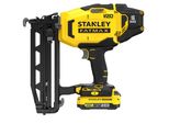 Chiodatrice A Batteria Per Finitura + 2 Batterie 2Ah + Caricabatterie - 18V - Stanley Fatmax - SFMCN616D2K-QW - Chiodi Da 25 A 64 Mm