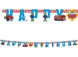 Amscan 9912962 Partykette Fireman Sam - 180 Cm, Papier