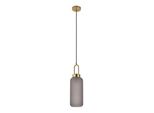 Lampada A Sospensione Luton Ø13Cm In Vetro Fumé.