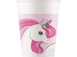 Bicchiere Di Carta Unicorno 8 Pezzimix, Procos
