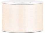 Nastro Regalo In Raso Crema 25 M 50 Mm Di Larghezza
