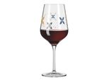 Ritzenhoff Rotweinglas Herzkristall 009, Carolin Oliveira, Kristallglas, 570 Ml, 3001009