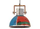 Vidaxl Lampada A Sospensione In Stile Industriale 25 W Multicolore Rotonda 40 Cm E27