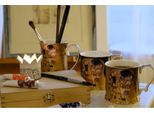 Home Elements Tazza Da 360 Ml, Klimt, Kiss Dark