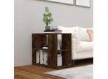 Vidaxl Tavolino In Rovere Fumé 60X30X50 Cm Materiale A Base Di Legno