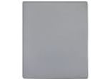 Vidaxl Lenzuolo Matrimoniale 2 Pz. Jersey Grigio 160X200 Cm In Cotone