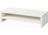 Supporto Per Monitor A 2 Strati - 50 Cm X 20 Cm X 12 Cm - Bianco