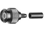 Connettore Per Cavo Tnc TelegäRtner A Crimpare 50 Ohm, Crimpare/Crimpare, Professionale, A0205, RG-142B/U, 1,0/2,95 Af
