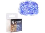 Springos Luci Fiabesche 10 Led, Blu, Batteria, Filo, Luce D'atmosfera, Interno, Luci Led, Decorazione Luminosa