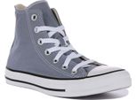 Converse Chuck Taylor All Star Hi Scarpe Da Ginnastica In Tela Con Lacci Grigio - 7.5 Uk - 41 Eu - 7.5 M/9.5 F Us / Grigio