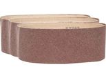 GüDe Rullo Abrasivo / Nastro Abrasivo K150 610X100 Mm 3 Pezzi Per Levigatrice A Nastro
