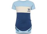 Hummel Hmlhappy Block - Body Bambino Manica Corta 8293 - Ceruleo 86