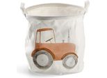 Zeller Cesto Portaoggetti Traktor Dh 30X30 Cm Bianco Cesto Portaoggetti