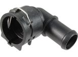 Metzger 4010143 Flangia Del Liquido Di Raffreddamento Per Vw Golf V Hatchback (1K1) Flangia Dell'acqua