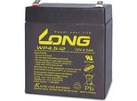 Kung Long Accumulatore Al Piombo WP4.5-12, 12 V-/4.5 Ah