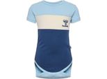 Hummel Hmlhappy Block Body Bambino A Maniche Corte 8293 - Ceruleo 56