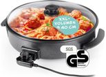 Padella Elettrica Multifunzione Gourmetmaxx | ⌀ 40 Cm | Con Termostato, Coperchio In Vetro E Rivestimento Antiaderente | 1500 W *Prodotto Di Seconda Scelta*