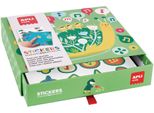 Apli Kids 19135 Apli Kids Puzzle Circolare "Monumenti Culturali"", 48 Pezzi"