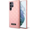 Karl Lagerfeld Klhcs23Lrupklpp S23 Ultra S918 Custodia Rigida RóżOwy/Rosa 3D Monogram