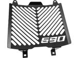 Coperchio Radiatore Zieger Compatibile Con Ktm 690 Duke Design Logo Nero