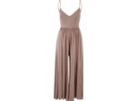 DáMský Overal Urban Classics Ladies Modal Spaghetti Jumpsuit Duskrose - Xxl